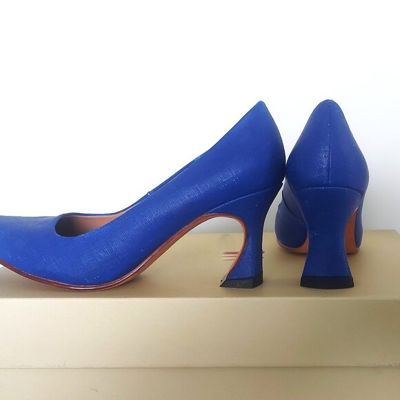 John Fluevog Desmond Leather Pumps - Size 7 - Picture 8 of 9